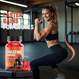 HOOLOO Creatine Gummies 5000 mg Monohydrate with 1000 mg BCAAs 60 Count view 4