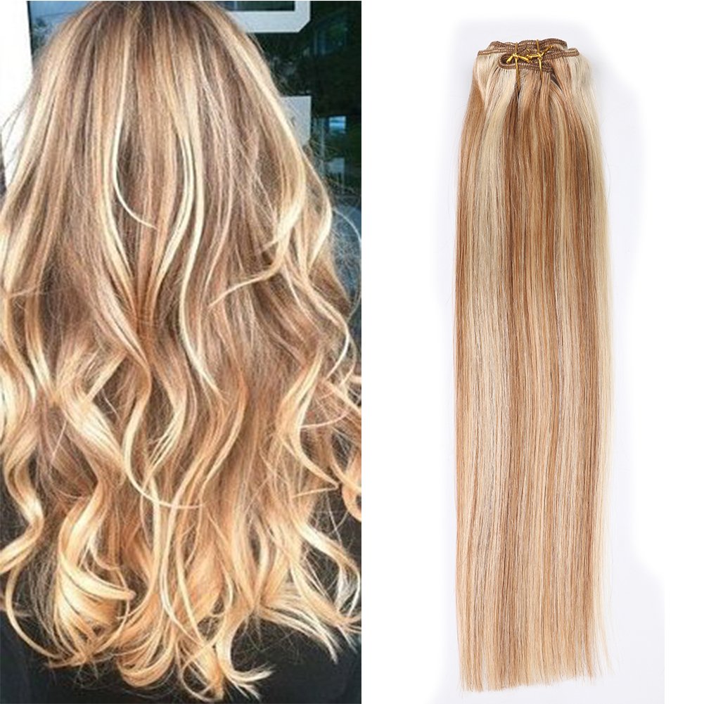 Clip In Hair Extensions Real Human Hair 7pcs 70grams 2 45oz 14