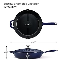 Tramontina Bestow Enameled Cast Iron Skillet with