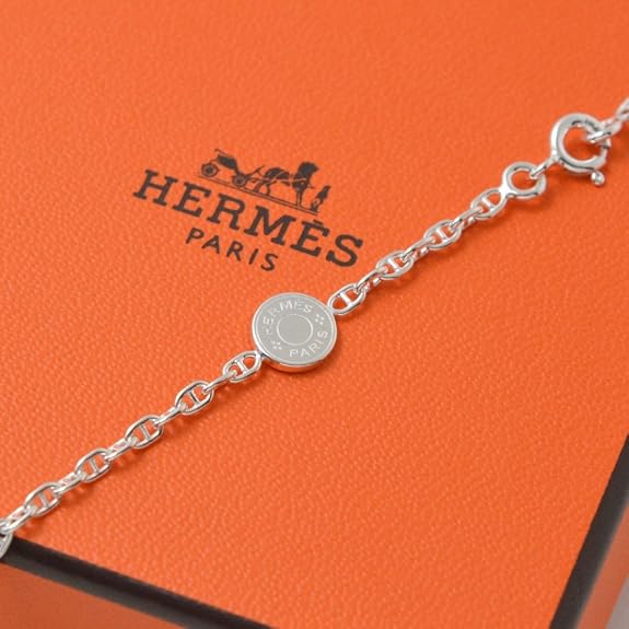 HERMES エルメス シェーヌダンクル ハート ネックレス 750 アクセサリー