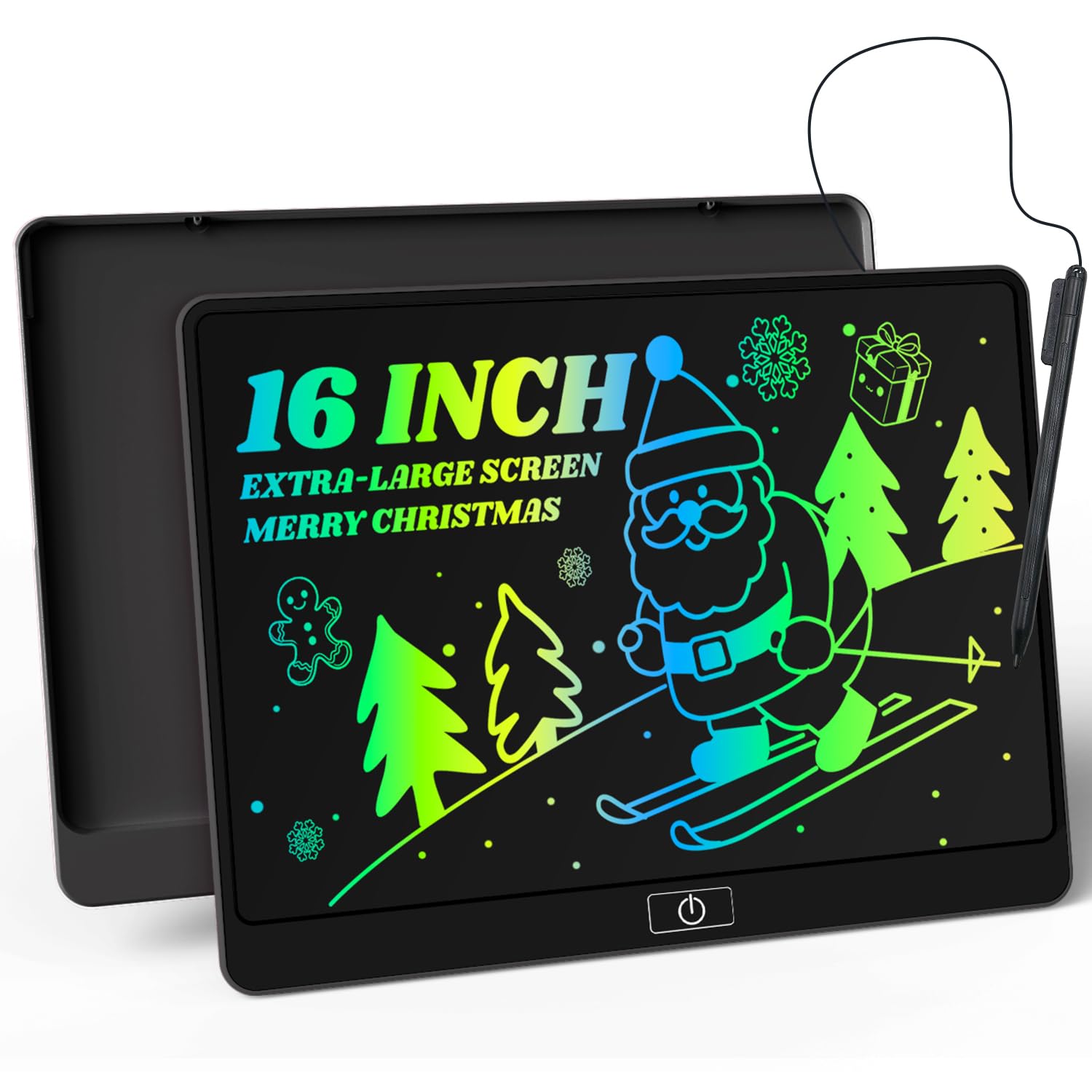 Kinayue LCD Drawing Tablet for Kids,16 Inch Drawing Pad for Kids,LCD Writing Tablet Easter Basket Stuffers,Preschool Learning Toys Christmas Birthday Gift 3 4 5 6 7 Year Old Girls Boys