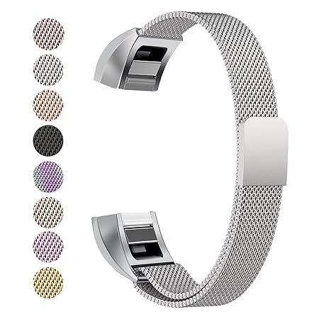 BeneStellar Fitbit Alta HR Armband, Milanese Edelstahl Uhrenarmband Mailänder Magnetschleife Edelstahlband Ersatz Armband Für