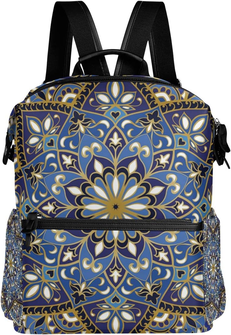 Backpack Indian Style Floral for Boys and Girls Cute Rucksack Bag