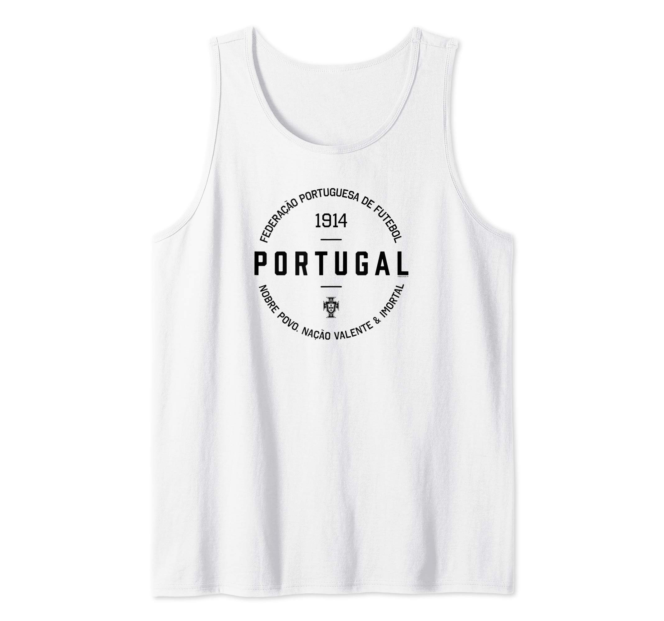 Portugal Black Bagde Tank Top