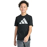 Adidas Boys Short Sleeve Halftone Camo Logo Tee