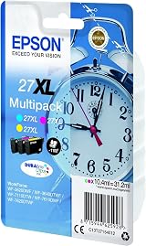 Epson 27XL T2715 Multipack Yellow Cyan Magenta Ink WF-3620/3460DTWF view 2