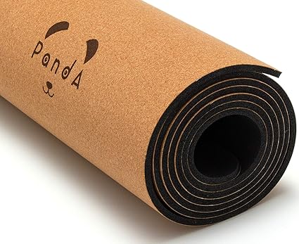 Amazon.com: PANDA LIFESTYLE - Alfombrilla de yoga de corcho ...