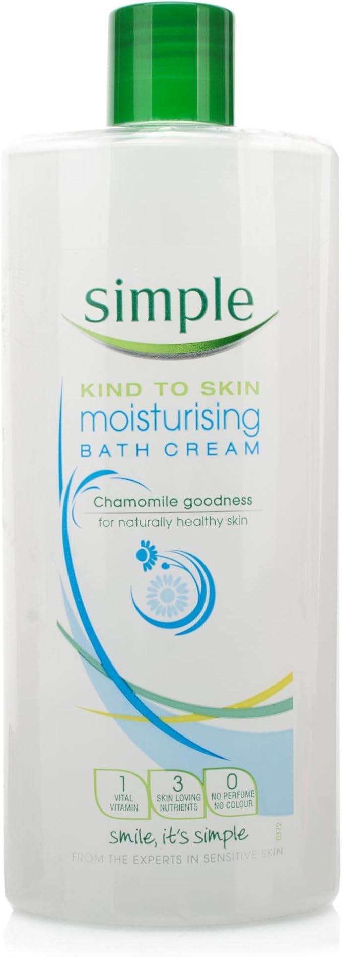 simple moisturising bath cream