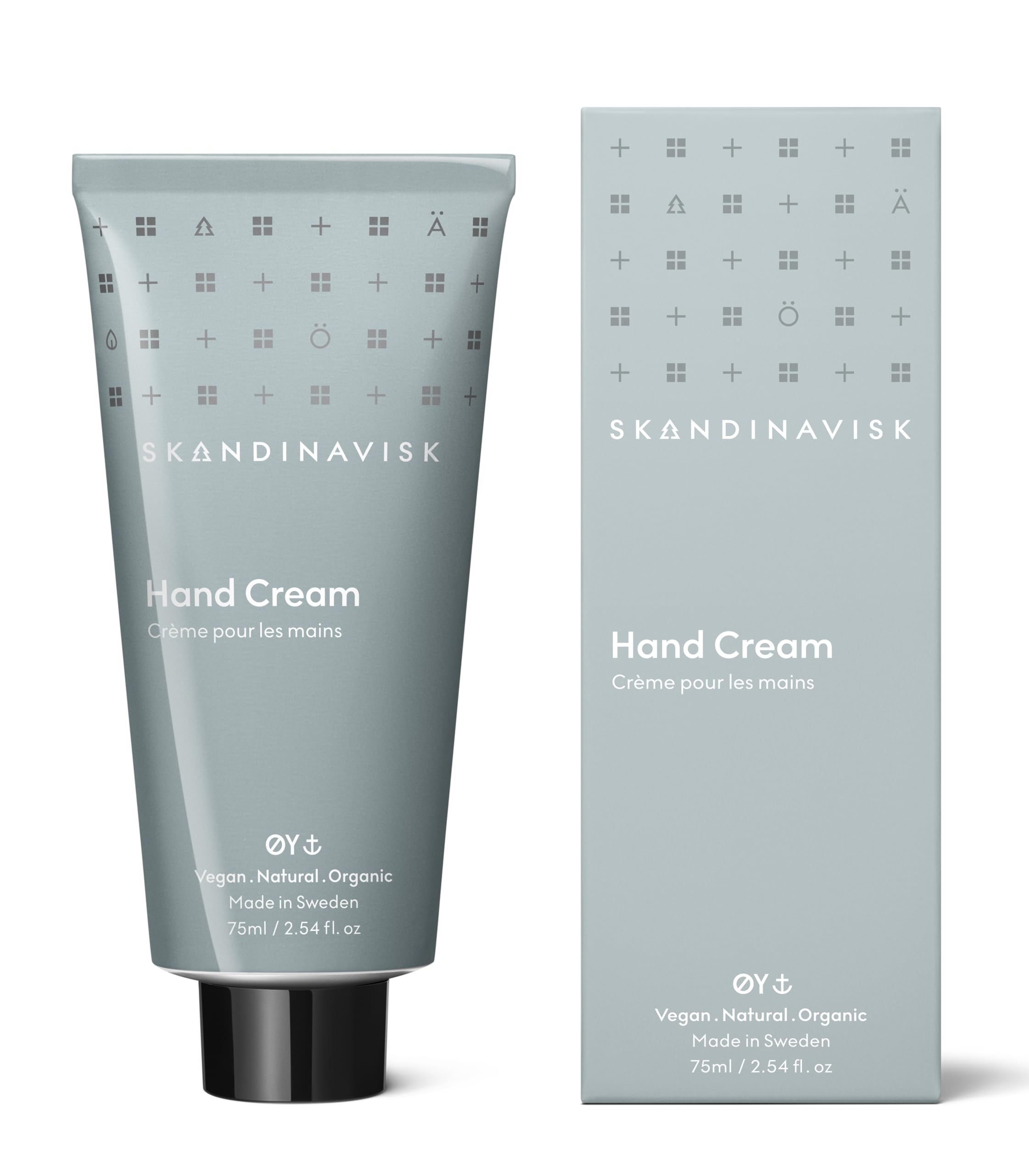 Skandinavisk ØY ‘Island’ Hand Cream, Scent Notes: Crabapple and Dog Rose, Water Mosses and Green Leaves. Vegan Forumla, 75 ml