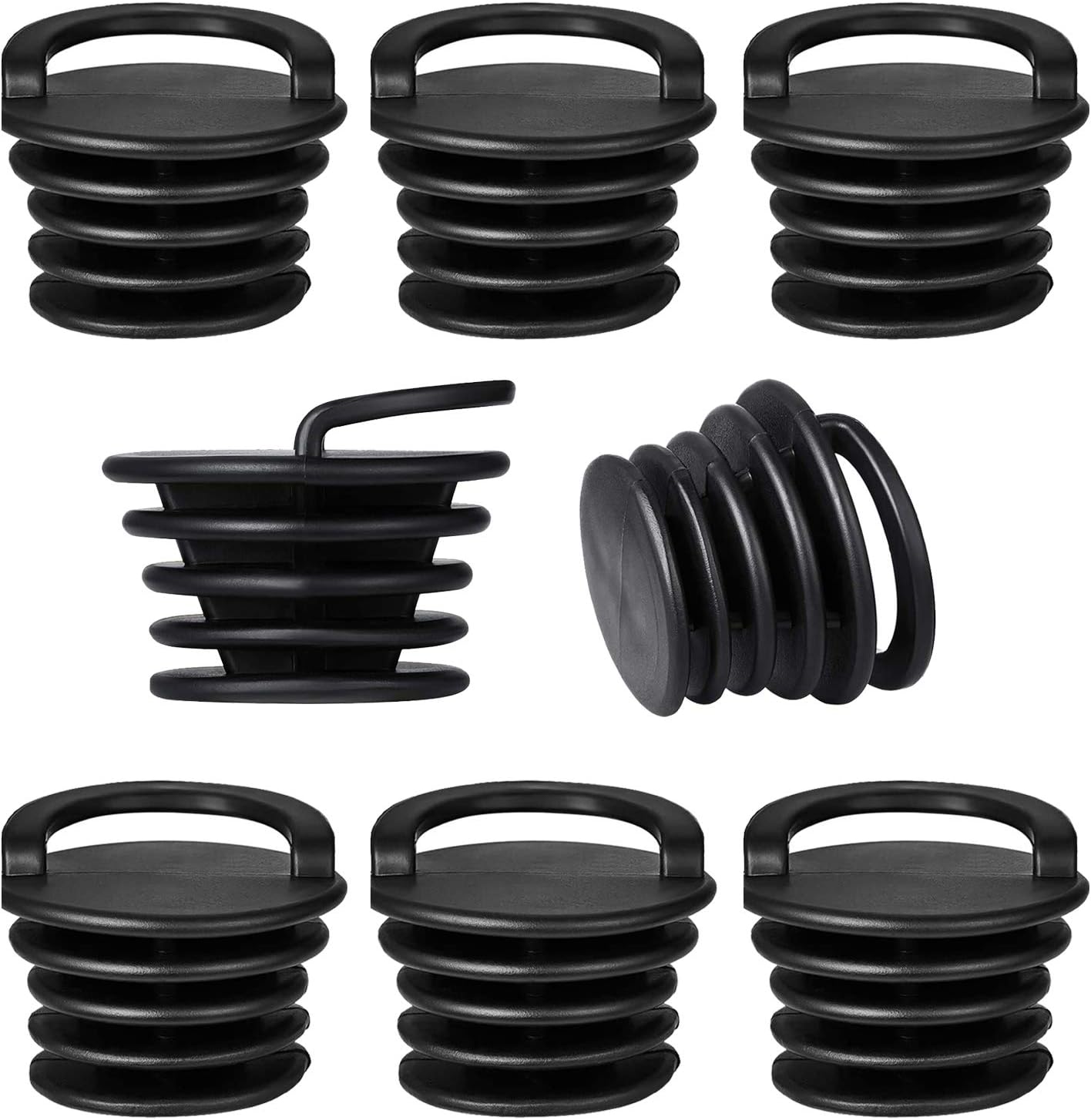 Medoore 8 Pack Universal Kayak Scupper Plugs Canoe Boat