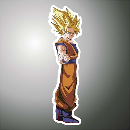 Autocollant Goku Dragon Ball Manga Dessins Animés Anime