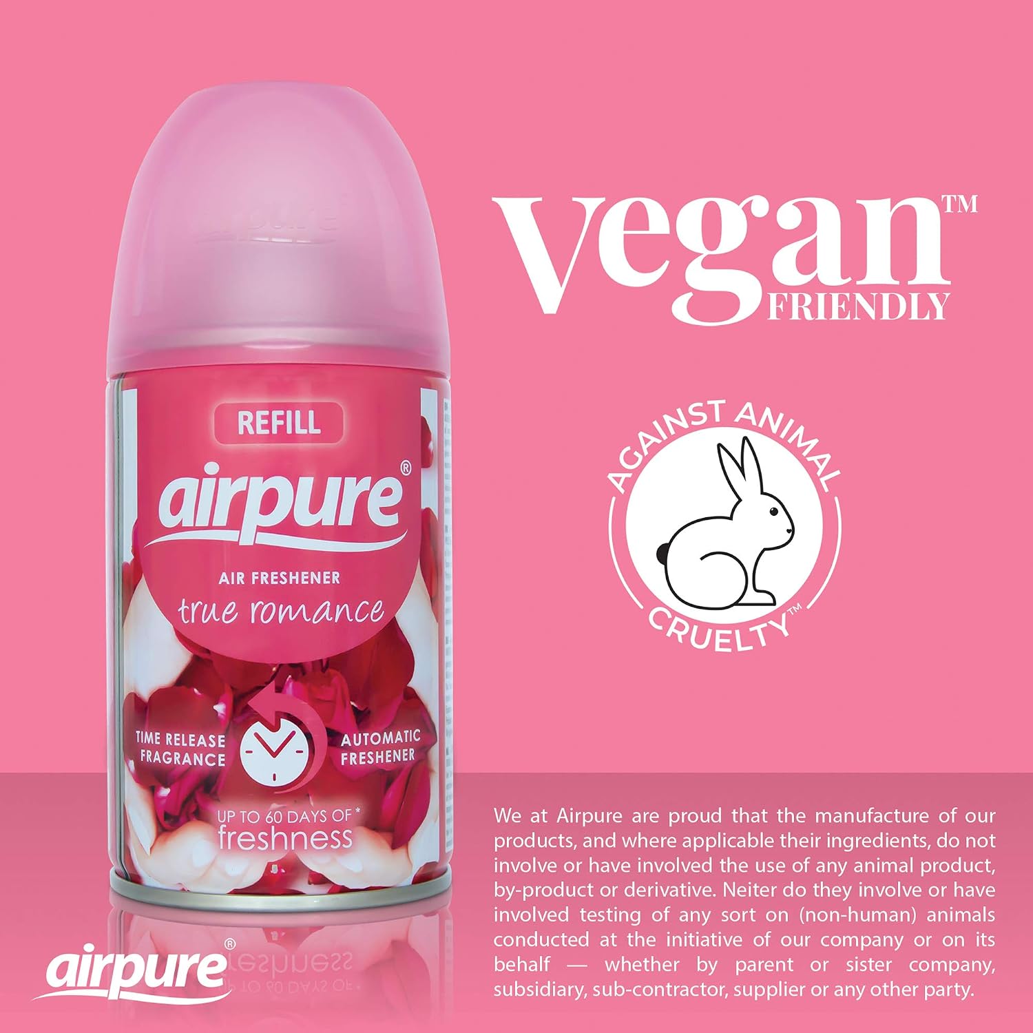 airpure Air-O-Matic Air Freshener Refill, 250ml, Automatic Spray Fragrance for Home Office - Image 3