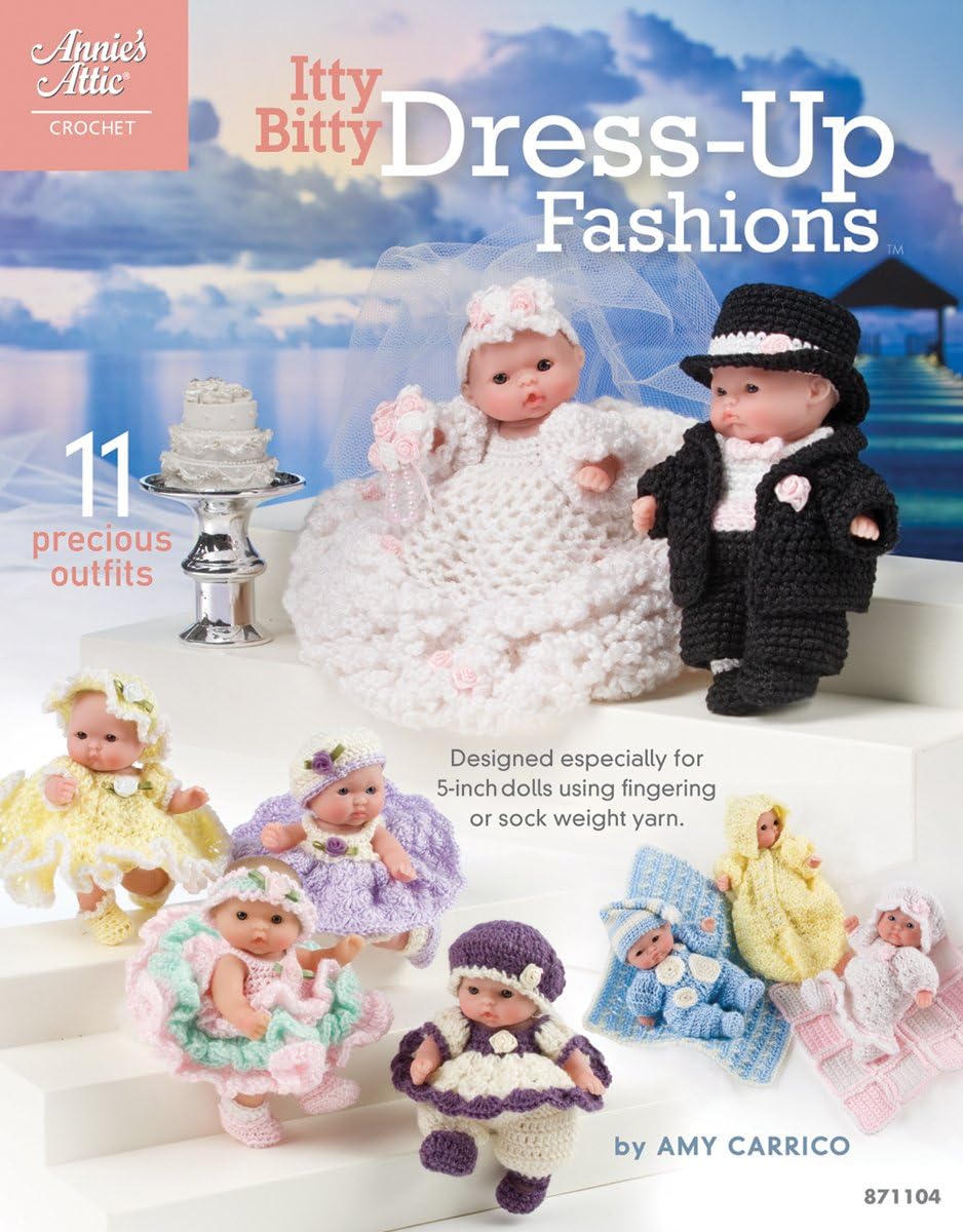 DRG Publications Annie's Attic Itty Bitty Dress Up Fashions