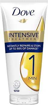 Dove 1 Minute Intensive Treatment Conditioner 170 ml Damaged Hair Repair view 1