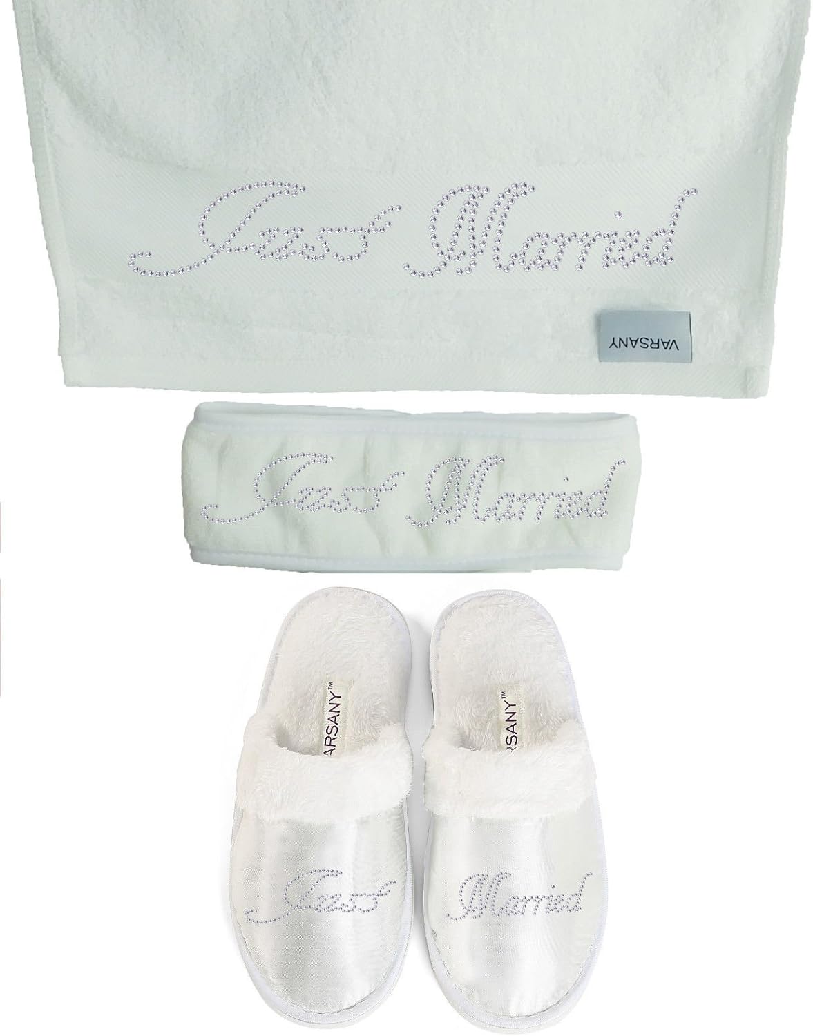 just married slippers