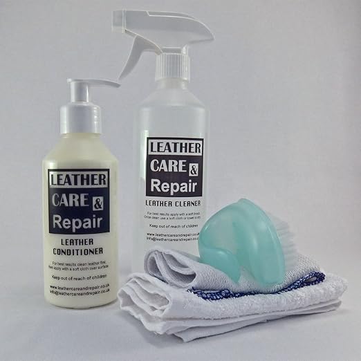 FAUX LEATHER CLEAN & CONDITION KIT Amazon.co.uk Kitchen & Home