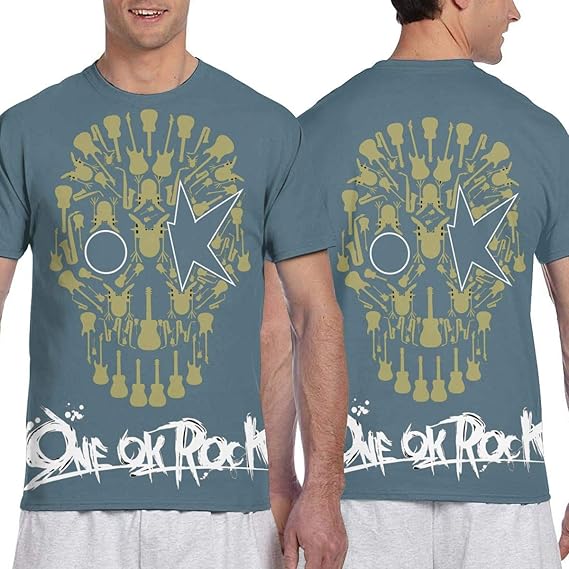 Amazon Co Jp Tシャツ メンズ 半袖 ワンオク ロック One Ok Rock 3 男女兼用 3dプリント半袖 スポーツ Tシャツ おしゃれ おおきいサイズ 夏服 丸首 上質 吸水速乾 日常用 Tシャツ 柔らかい 快適 服 ファッション小物