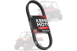 KEMIMOTO 3211218 CVT Drive Belt Compatible with Polaris Ranger 1000/Crew 1000 2020+, Ranger SP 570/Crew 570 SP 2022+, Heavy Duty UTV Drive Belt Replacement for 3211218 (Not for XP 1000/Full-Size 570)