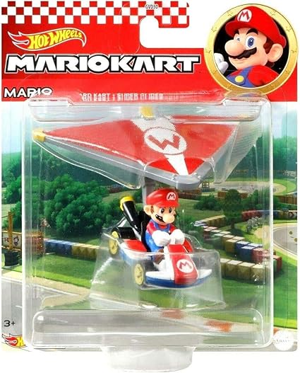 DieCast Hotwheels Mario Kart Mario 
