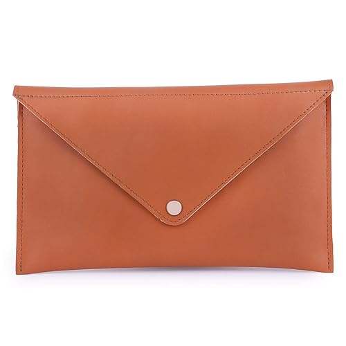 Kaveri1999 Genuine Leather, Brown Colour Hand Pouch