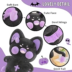 PEACH CAT Cute Cat Plush Pillow Kitten Plushie