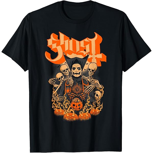 ROMWE terrible ghost Tシャツ XXL Wholesale Band T Shirts Mens Gothic Apparel Graphic Print