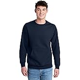 Port & Co Core Fleece Crewneck Pocket Sweatshirt-PC78PKT