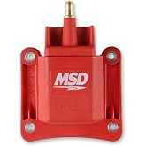 MSD 8226 Ignition Coil Dual Connector, Red, HEI Style