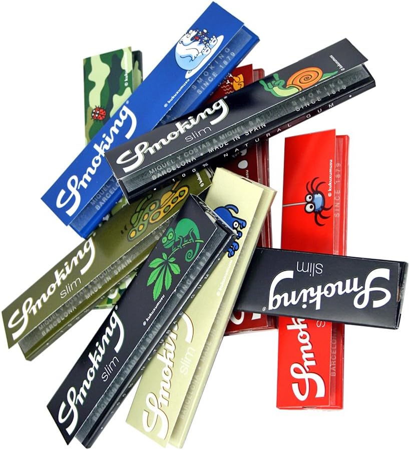 Smoking Papers Probierset klein - 10 verschiedene Zigarettenpapiere - head&nature Papers-Shop ...