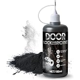 kuailaya Graphite Powder for Locks, Graphite Powder, Reduce Friction Noise | Graphite Lubricant, Fast-Acting Lock Cylinder Lubrication for Smooth Key Insertion Pinewood Cars and Door Hardware, 100ml