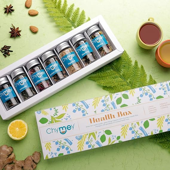Chymey Health Box |Assorted TeaBox| Immunity, Detox, Slimming, Radiant, Digestive,