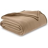 Vellux 1B05555 Orignal Full/Queen Tan Blanket