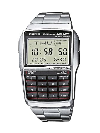 自带计算器的CASIO 卡西欧  Data Bank DBC-32D-1ADF-WW 手表