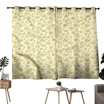 Amazon Com Decorative Curtains For Living Room Birthday Abstract