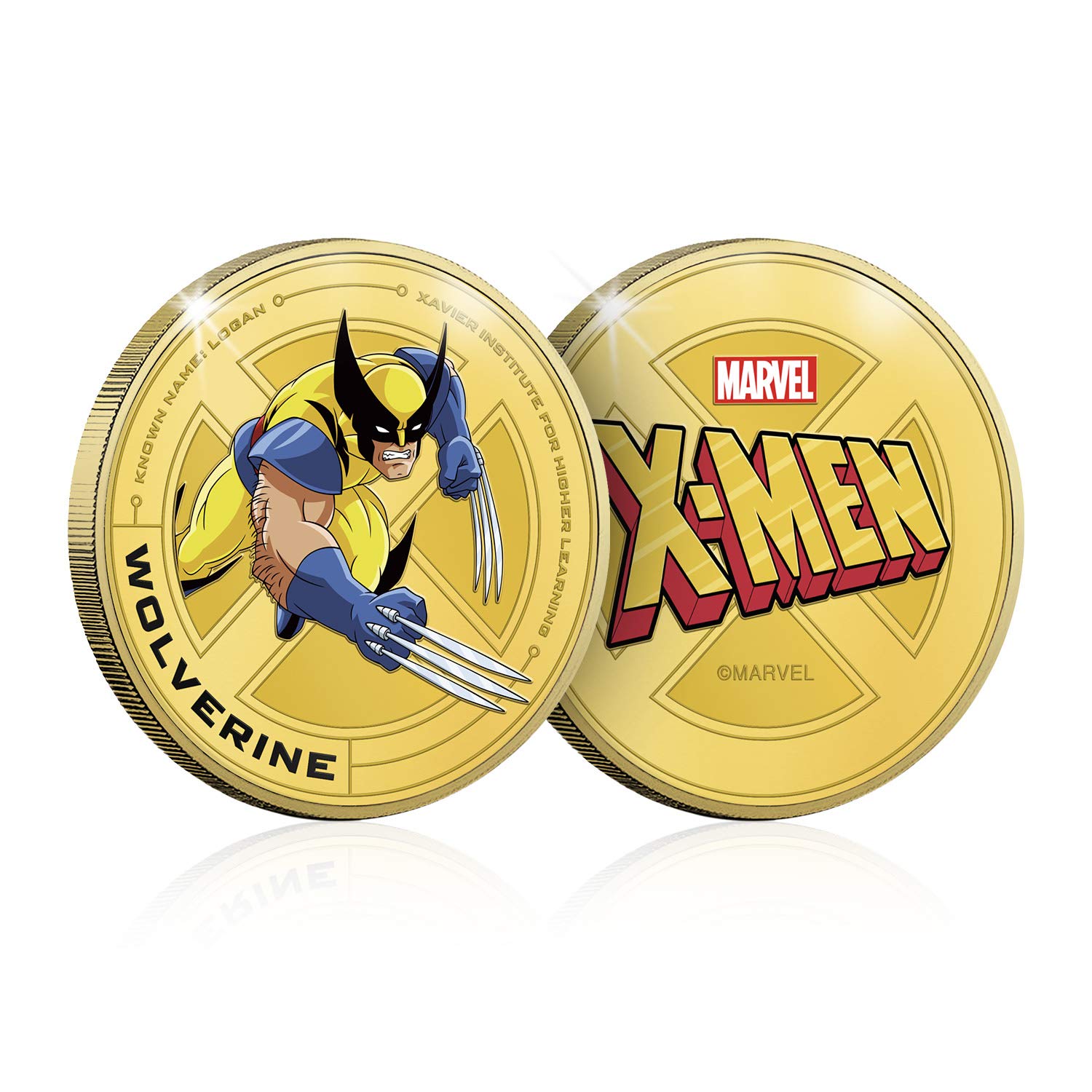 The Koin Club Marvel Gifts X Men Animated Cartoon Series Retro 90s Limited Edition Rare Collectable Commemorative Coin – Wolverine