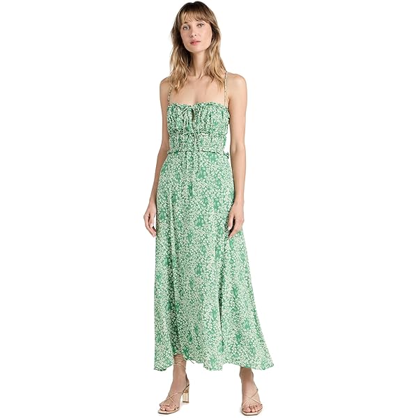 strapless open back dress Floral A-Line Sleeveless Maxi Dress & Reviews - Multi - Dresses main image 0