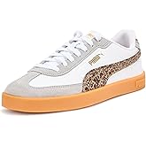 PUMA Women's Club II Era Shoes, White-Dusky Gray-Gray Echo AH25, 9
