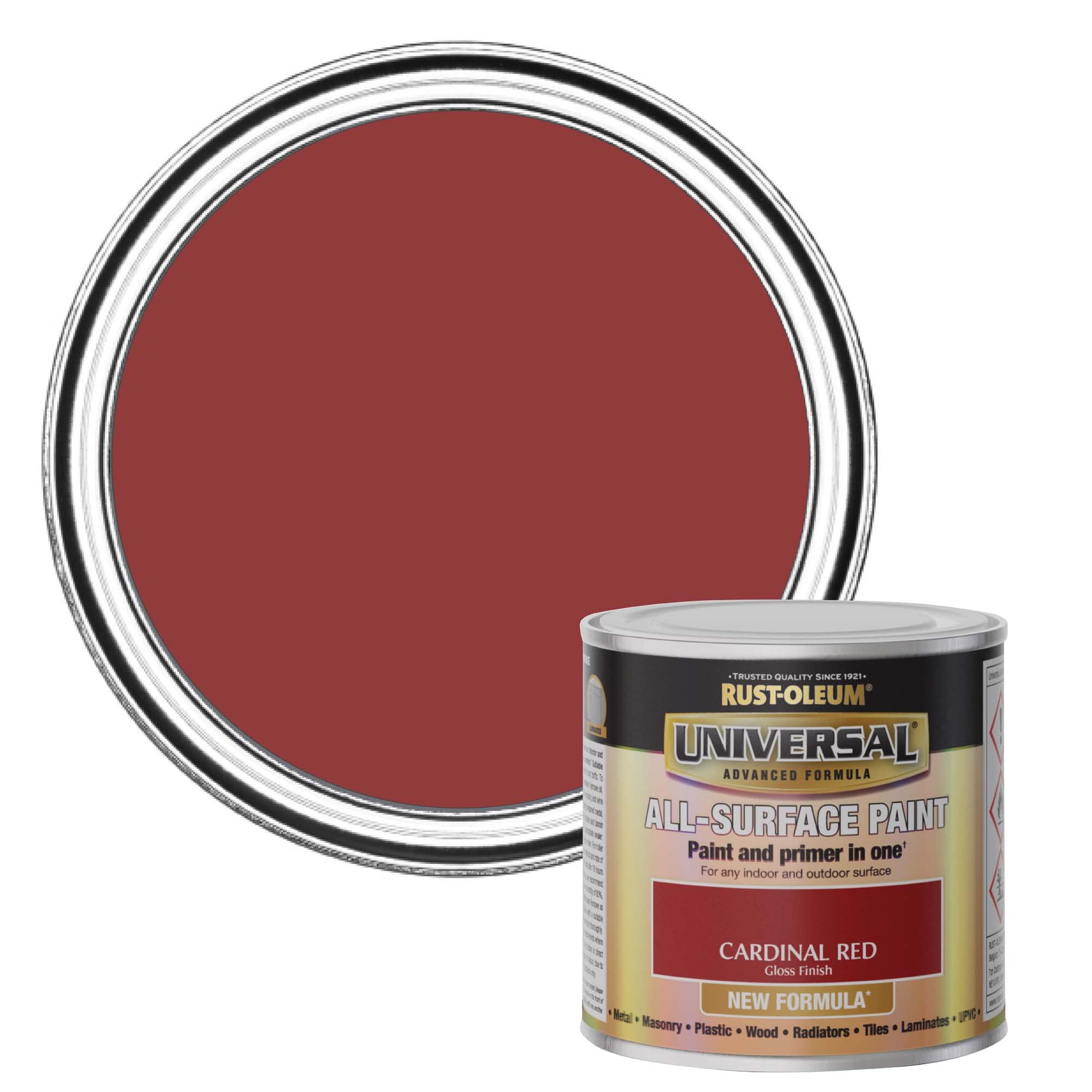 Rust-Oleum Universal Gloss Cardinal Red 250ml