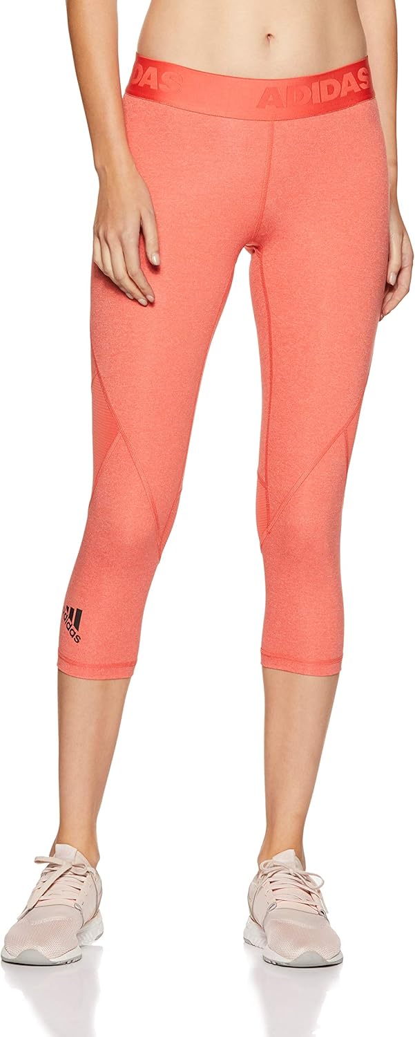 adidas Alphaskin Sport 3/4 Heather - Mallas Pirata Mujer: Amazon.es: Ropa y accesorios