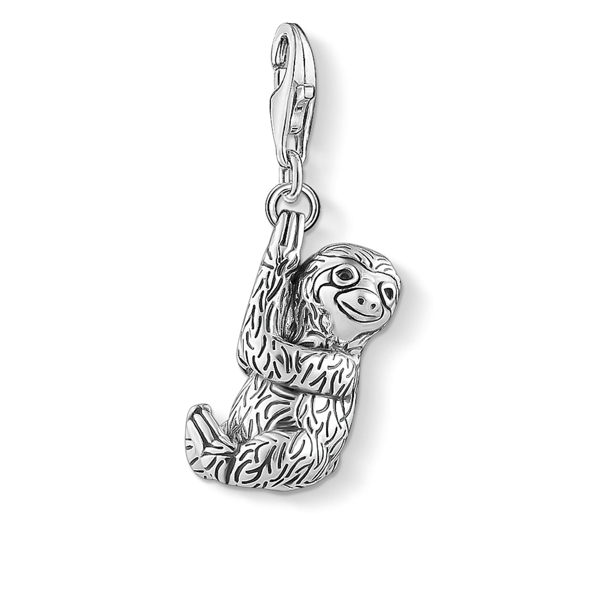 Thomas Sabo Women Charm Pendant Sloth Charm Club 925 Sterling Silver 1812-643-11