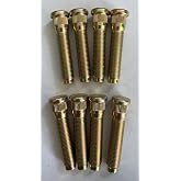 WANTONE RACING 8Pcs M14*1.5 Serrated Front Wheel Lug Stud 610-490 15.7mm Knurl, 69.75mm Length Replacement for 2003-2016 Ford F250 F350 F450 F550