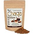 Sayan Siberian Pure Raw Coarse Chaga Powder 4 Oz / 113g – Premium Wild Forest Harvested Super Antioxidant Tea – Supports Immune System and Digestive Health – Focus, Energy, Clarity, Wellness - Non-GMO
