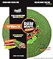 Raw Wraps Spinach- Gluten & Soy Free, Vegan & Raw, Paleo (Quinoa Seeds)