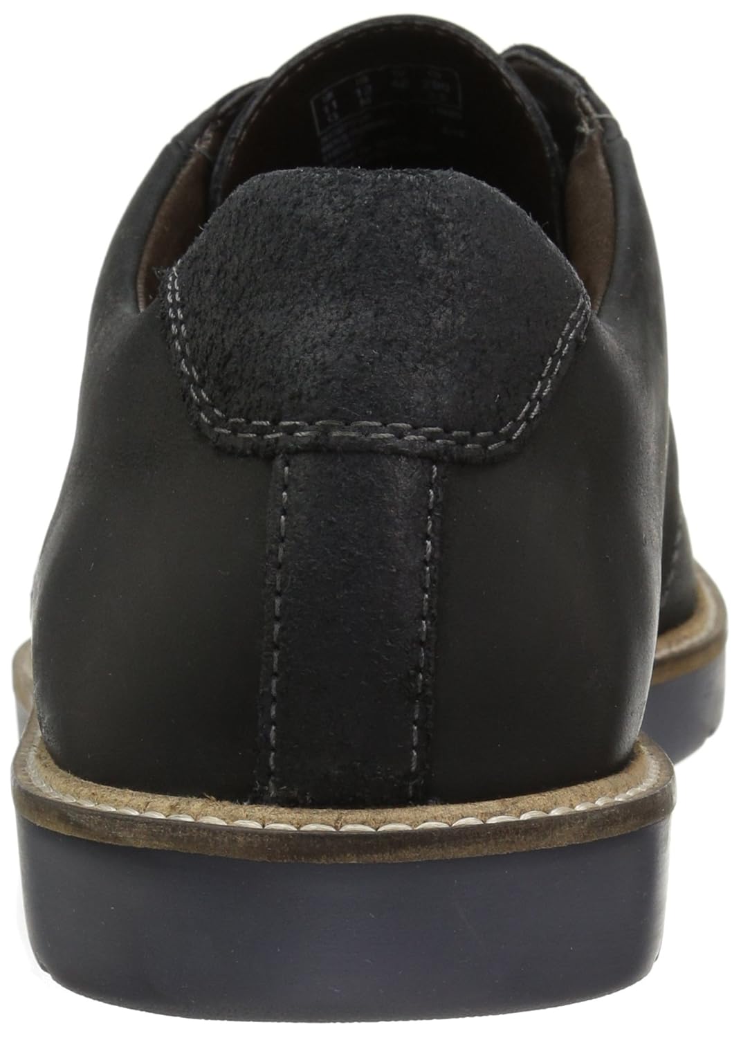 clarks men's grandin plain oxford black