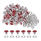 HARFINGTON 100PCS Grommets Eyelets 1/6 Inch