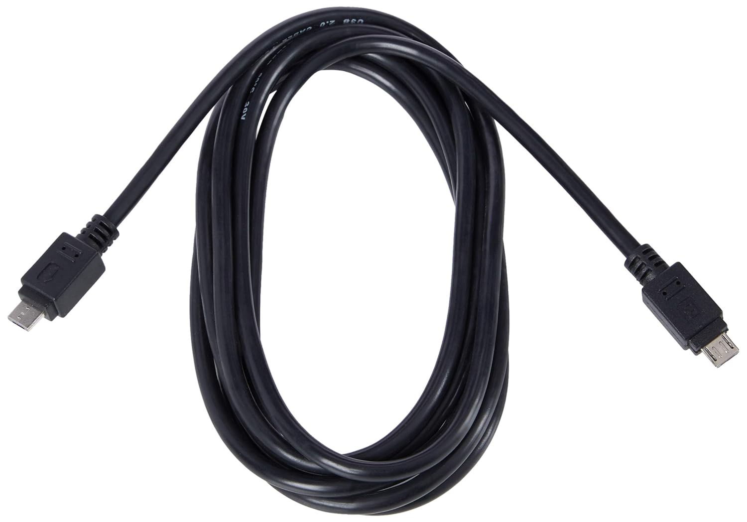 Pro Signal HK-US14/2 USB 2.0 Micro B Male to Micro A Male Lead, 2m Black