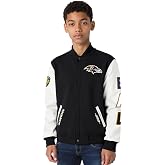 Pro Standard Big Boys NFL Classic Chenille Varsity Jacket | Wool Pu