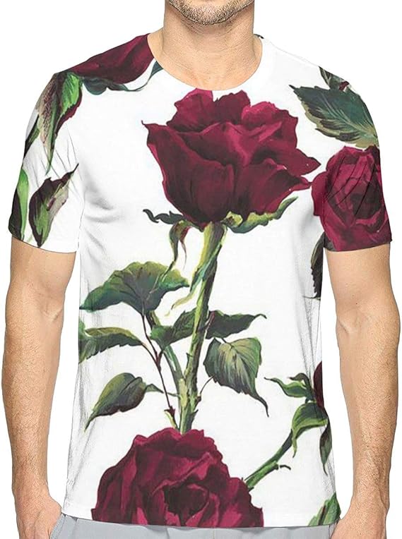 Amazon Co Jp 日本の花柄 Tシャツ メンズ 半袖 夏 薄手 吸汗速乾 汗染み防止 快適な おもしろ おしゃれ 服 ファッション小物