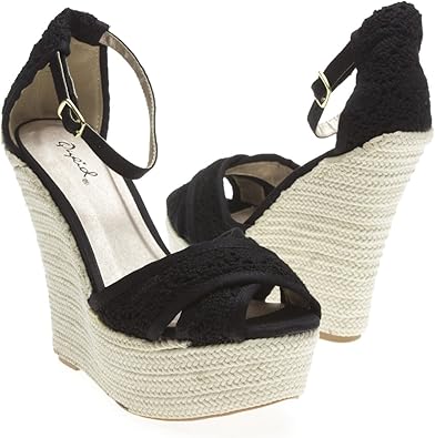 qupid espadrille wedge