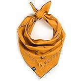 WHTE MOSS Bandana – 100% Cotton Kerchief, Soft Outdoor Head Scarf for Men & Women